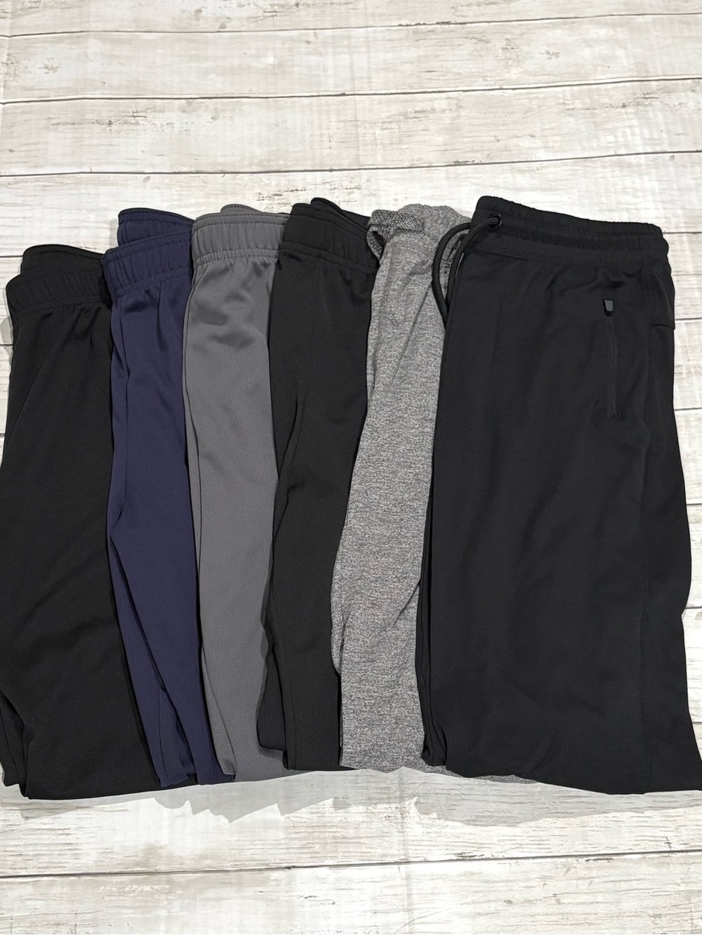Boys Large 12/14 Athletic Pants Straight Leg Pockets Lot of 6